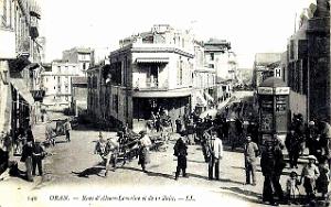 Oran - Rues d'Alsace-Lorraine et de la Paix